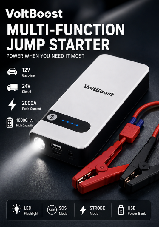 VoltBoost™ Multi-Function Jump Starter