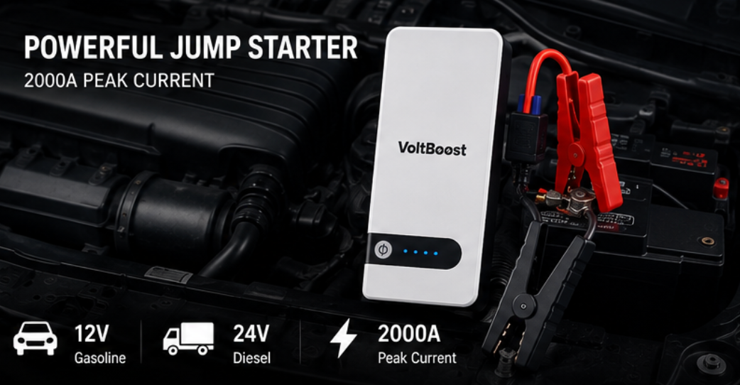VoltBoost™ Multi-Function Jump Starter